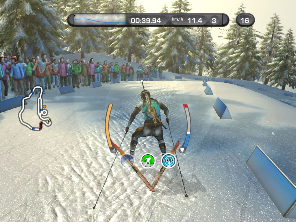 RTL Biathlon 2009 screenshot 3 for Playstation 2